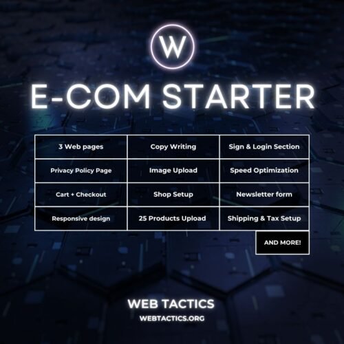 E-commerce Starter