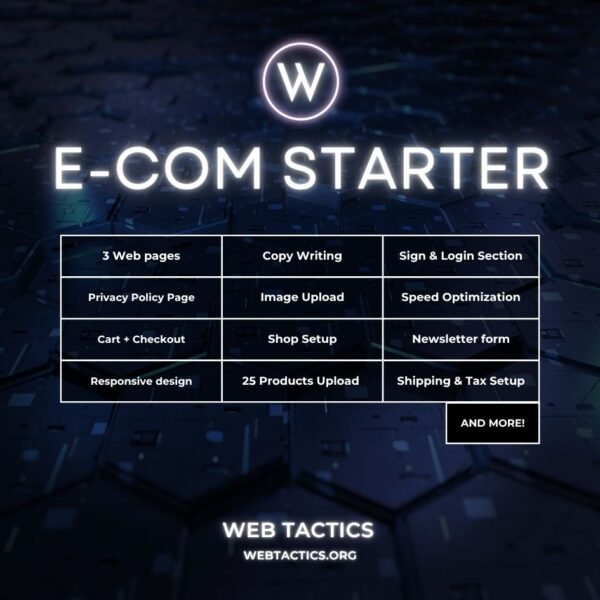 2 E-commerce Starter